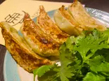 グリーンカレー餃子(5個) Green curry Gyoza Dumplings (5piace)(Ramen Tunaholic Tokyo)