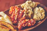 バンバンダブルセット大根ピクルス・お餅・ポテト付き（ペダルチキン）