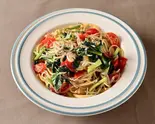 ちりめんじゃことオーガニックリーフスパゲッティ Whitebait ＆ Organic Leaves - Spaghetti Bianchetti（Big Smile Labo＆Catering 西荻窪店）