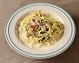生青海苔のクリームソーススパゲッティ Fresh Green Laver Cream Sauce Spaghetti（Big Smile Labo＆Catering 西荻窪店）