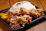 デカ盛り！照りマヨ唐揚げ弁当Big Size！ Teriyaki ＆ Mayo Karaage Bento10 pcs（九州醤油×デカ盛り唐揚げ 霧島商店～狛江店～）