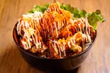 ホットチリマヨ唐揚げ丼 Hot Chili ＆ Mayo Karaage Donburi 5 pcs（九州醤油×デカ盛り唐揚げ 霧島商店～狛江店～）
