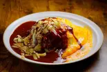 デミグラスチーズオムライスDemi-glace Cheese Omelette Rice（【カラダが喜ぶオムライスCafe】Egg House～西久保店～）