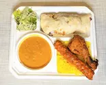 タンドリーチキン＆シークカバブ弁当/Tandoori Chicken ＆ Seek Kabab Bento（ナマステキッチン 大塚）