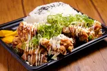 デカ盛り！ネギマヨ唐揚げ弁当Big Size！ Green Onion ＆Mayo Karaage Bento10 pcs（九州醤油×デカ盛り唐揚げ 霧島商店～船場中央店～）