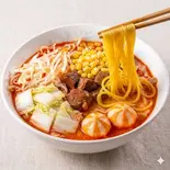 とうもろこし麺(玉米面)（大上海麻辣湯 新小岩 ダイシャンハイマーラータン）