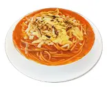 トマトパスタ 炙りチーズ(大盛り)（ワイルドレッドパスタ 芝大門店）