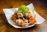 【単品】ネギマヨ唐揚げ5個 Green Onion ＆ Mayo Karaage 5 pcs (A la Carte)（九州醤油×デカ盛り唐揚げ 霧島商店～月寒店～）