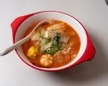 トマトマーラータン(番茄麻辣燙)(湯火功夫麻辣湯 旗の台店)