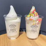 シンプルセット(ナツカシノヤーツ・ノウコウナヤーツ)(夜アイス専門店 真夜中牧場 押上本店)