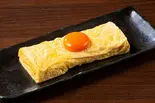でべそ特製明太だし巻き玉子 Debeso’s Premium Rolled Omelet in Walleye Pollack Roe Stock(博多でべそ 品川フロントビル店)