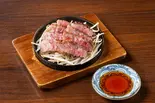 A5黒毛和牛ステーキ A5 Kuroge Wagyu Steak(博多でべそ 品川フロントビル店)