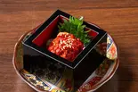 旨辛チャンジャ Spicy Cod Innards(博多でべそ 品川フロントビル店)