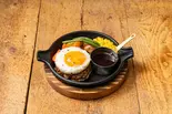 テリヤキエッグハンバーグ Teriyaki Egg Hamburg Steak(ハンバーグ&バル Tokyo Juicy Grill ヨドバシAkiba店)