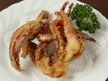 イカげそ唐揚げ (炸鱿鱼须) Fried Squid Tentacles（チャイナ厨房小岩駅前店）