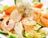 海鮮サラダ(海鲜色拉) Seafood Salad（チャイナ厨房小岩駅前店）