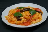 トマトと卵炒め (西红柿炒鸡蛋) Tomato ＆ Egg Stir-Fry（チャイナ厨房小岩駅前店）