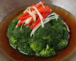 ブロッコリーのオイスターソース(豆鼓西兰花) Broccoli in Oyster Sauce Stir-Fry（チャイナ厨房小岩駅前店）