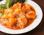 車海老チリソース(干烧虾球) Tiger Prawn in Chili Sauce（チャイナ厨房小岩駅前店）