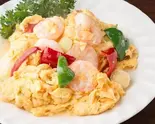 海老と卵炒め (鸡蛋炒虾仁) Shrimp ＆ Egg Stir-Fry（チャイナ厨房小岩駅前店）