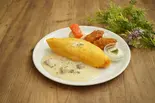オムライス・カキフライセット(キッチン大宮マークイズみなとみらい店)