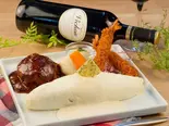 白い大人のお子様ランチ【純白のオムライス&海老フライ&特製ハンバーグ】(キッチン大宮マークイズみなとみらい店)