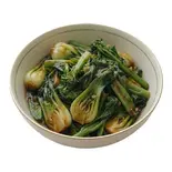 季節の青菜オイスターソース炒めStir-Fried Seasonal Greens with Oyster Sauce(点心・香港広東料理 MOON FOREST ムーンフォレスト 月林閣)