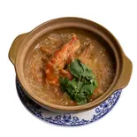 殻付き海老と春雨のXO醤煮込みBraised Soft-Shell Prawns with Vermicelli in XO Sauce(点心・香港広東料理 MOON FOREST ムーンフォレスト 月林閣)