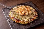 えび玉 Shrimp Okonomiyaki（鉄板居酒屋 粉武士）