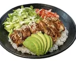 アボカドチキンオーバーライス AvocadoChickenOverRice（NAMASTE ASIAN KITCHEN AND HALAL SHOP）
