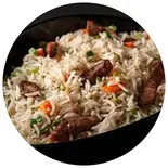 マトンチャーハン mutton chahan（NAMASTE ASIAN KITCHEN AND HALAL SHOP）