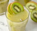 fresh kiwi juice フレッシュキウイジュース（NAMASTE ASIAN KITCHEN AND HALAL SHOP）