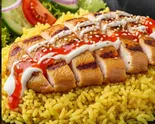 チキンオーバーライス（ワールド酒場＆Cafe）