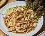 プルコギ Stir-Fried Marinated Beef Belly(おんゆの家)