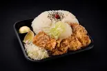1キロメガ盛りおろし唐揚げ弁当 {ご飯600g 唐揚げ6個}（1キロメガ盛り唐揚げ弁当蒲田店）