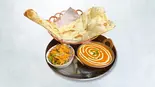 バターチキンセット (Butter Chicken Set)（インドネパールレストランタージマハル(新大阪)）