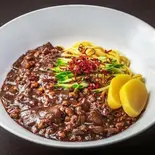 韓国黒ソース混ぜそば 激辛(【チキンが主役】コリアンダイニングSASA)