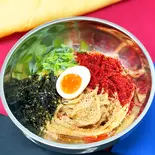 韓国風まぜそば【深夜】(韓国風まぜそば モチモチ全卵麺 하나(ハナ) 駒込店)