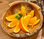 美味しいオレンジを食べるのです！（ピリ辛亭）