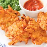 オニオンパコラ Onion Pakora (Vegan)(野菜を食べる自然派カレー ナタラジ 荻窪店)