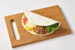 カスタムポークタコス(1ピース)Custom Tacos(1piece)（フリホーレスブリトー＆サラダ 麻布十番）
