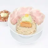 柚子まぜそば+チャーシュー丼セット（醤油らーめんピース豊中店）