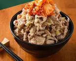 キムチにんにく醤油豚丼並 Garlic Soy Sauce Pork Rice Bowl with Kimchi !(Hana Asian Dining & Bar)