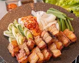 炭火サムギョプサル/숯불삼겹살/CharcoalGrilledSamgyeopsal（韓国料理イプセ）