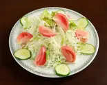 1.グリーンサラダ Green Salad(Asian Restaurant Ever Green)