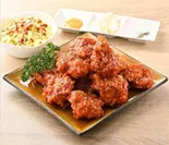 ヤンニョムチキン(3ピース)（韓国料理 とわとわ）