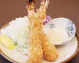 大エビフライ2本（とんかつ鉄 長原店）