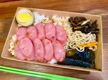 台湾ソーセージ弁当(香腸便當)（台湾料理 猫米MaoMi）