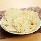 【05】パパド/Papad 2p（インド料理ガンジス）