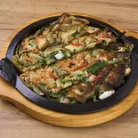 海鮮チヂミ（韓国家庭料理コマ）